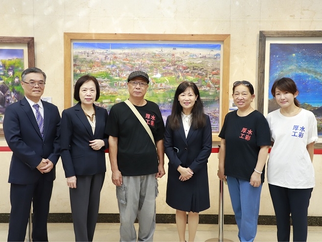 創作五十年磨出「厚工」水彩　黃運祥赴土銀展出