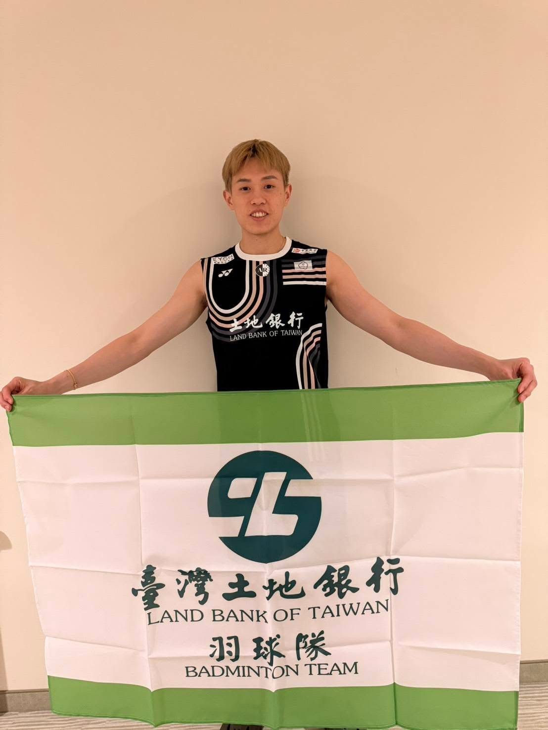 本行羽球隊隊員林俊易勇奪2026德國超級300公開賽男子單打銅牌